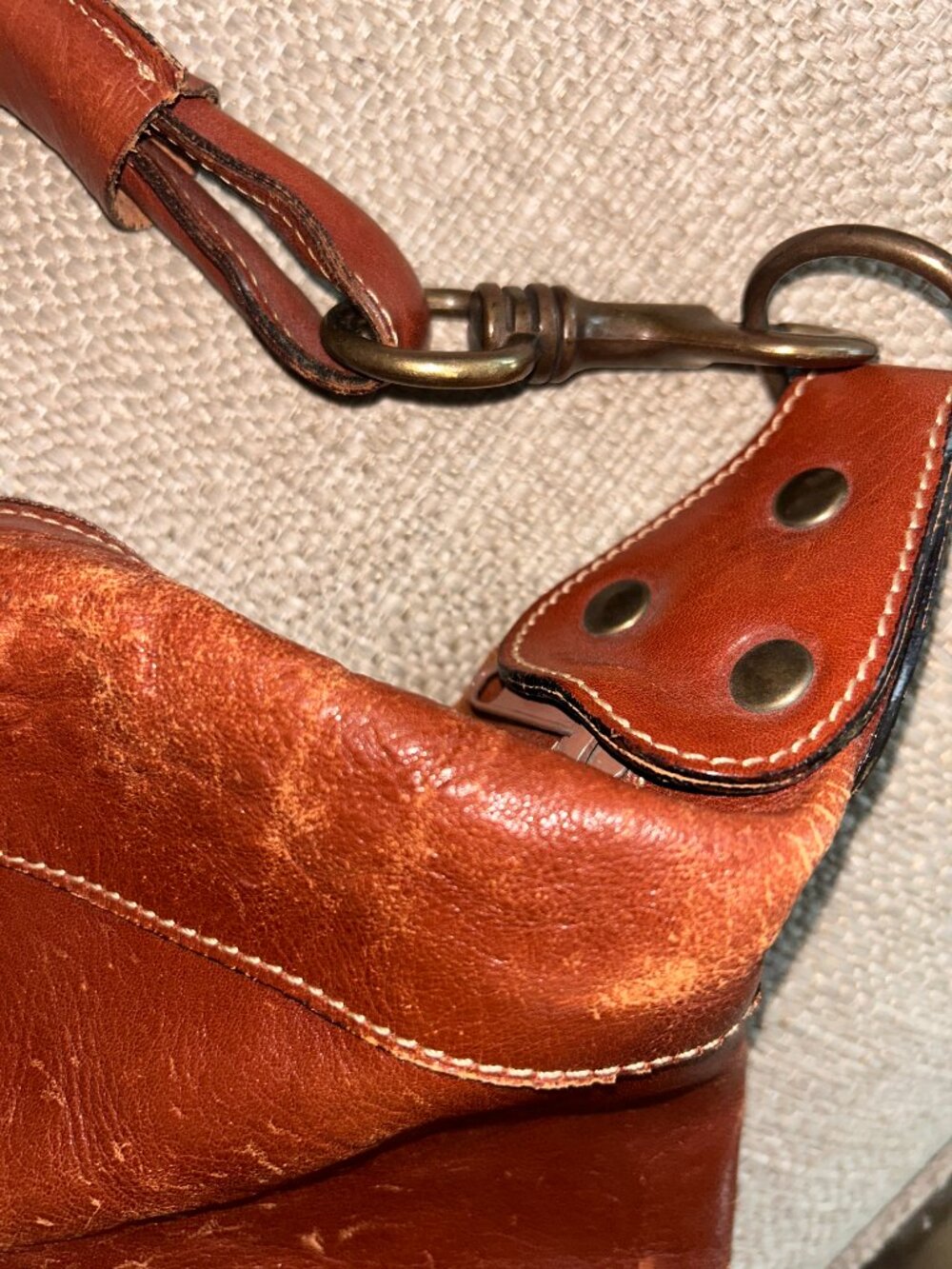 Italian Genuine Leather Travel Bag/Tote - Picture 7 of 7